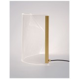 Nova Luce asztali lámpa, arany, 3000K melegfehér, beépített LED, 1x6W, 348 lm, 9054401