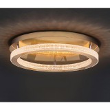 Nova Luce mennyezeti lámpa, arany, 3000K melegfehér, beépített LED, 1x60W, 3530 lm, 9285620