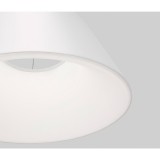 Nova Luce VOLCANO 1 ágú függeszték, fehér, 3000K melegfehér, beépített LED, 33W, 1680 lm, 9077882