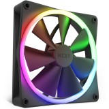 NZXT F140 RGB ház hűtő ventilátor 14cm fekete (RF-R14SF-B1) (RF-R14SF-B1) - Ventilátor