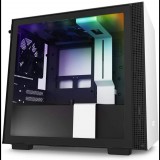 NZXT H210i táp nélküli ablakos Mini-ITX ház matt fehér-fekete (CA-H210i-W1) (CA-H210i-W1) - Számítógépház