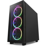 NZXT H7 Elite táp nélküli ablakos ház matt fekete (CM-H71EB-01) (CM-H71EB-01) - Számítógépház