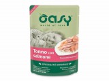 Oasy Cat Alutasak Natural Tuna&Salmon 70g