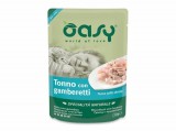 Oasy Cat Alutasak Natural Tuna&Shrimp 70g