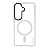 OBAL:ME MagNetix Bumper Samsung Galaxy S26 hátlap tok kameravédő peremmel, MagSafe, fehér