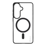 OBAL:ME MagNetix Outline Samsung Galaxy S26 Plus hátlap tok kameravédő peremmel, MagSafe, fekete