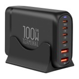 OBAL:ME Terminal GaN asztali töltő 4C2A 100W fekete