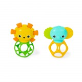 OBALL Játék, rágóka, Soother Pals™, Easy-Grasp, 2 db, 3 hó+