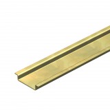 OBO 1115650 2069 2M GTP Kalapsín perforálás nélkül, 2000mm galvanikusan horganyzott acél, átlátszóra passziválva [FAD]