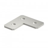 OBO 1124693 GMS 3 VP L V2A Összekötő Lemez L-Form 90x90x40x4mm rozsdamentes acél