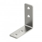 OBO 1124703 GMS 4 VW 90 V2A Összekötő Sarokelem 90°, 4 lyukkal 104x104x40x4mm rozsdamentes acél