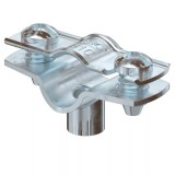 OBO 1362360 ASG 732 10 FT távtartó kengyel, M6 menetes csatlakozóval, merítetten tűzihorganyzott, DIN EN ISO 1461 8-10mm