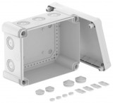 OBO 2005070 X16 LGR-TR Leágazódoboz átlátszó fedéllel 240x191x125mm