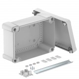 OBO 2005502 X25C R LGR Üres doboz 2069 sínnel 286x202x125mm