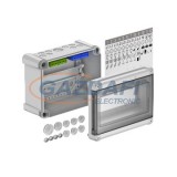 OBO 2008808 SDB 09 PS Kiselosztó 9 TE részére 245x190x130mm világosszürke polisztirol