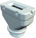 OBO 2012839 106 FL 21 10 29 Tömszelence Szalagkábelhez PG21 kőszürke IP31 polietilén