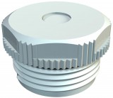 OBO 2032554 90 PG21 DSMB Csavaros Záródugó ászúrható membránnal PG21 világosszürke IP54 Polietilén