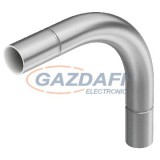 OBO 2046822 SBN63 FT 90°-Os Könyök Acél menet nélkül ø63mm merítetten tűzihorganyzott acél