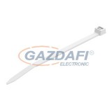 OBO 2331878 565 4.8x300 WS Kábelkötegelő 4,8x300mm fehér poliamid