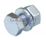 OBO 3158640 SKS 8X30 F Hatlapfejű Csavar anyával és alátéttel M8x30 tűzihorganyzott acél