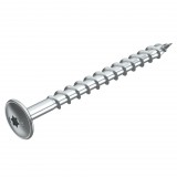 OBO 3498146 HT 10x140 TD Tányérfejű facsavar fa építményszerkezethez 22,5x144mm galvanikusan horganyzott