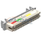 OBO 5084012 LSA-T-LEI Választóléc 10 dupla ér LSA Plus-hoz fehér