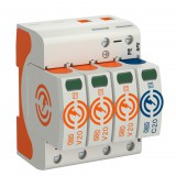 OBO 5095233 V20-3+NPE-150 Surgecontroller V20 3+1 kivitel, 150V IP20