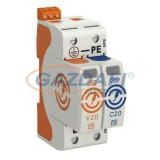 OBO 5095331 V20-1+NPE+FS-280 Surgecontroller V20 1+1 kivitel, távjelzéssel, 280V IP20