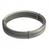 OBO 5303188 957 5 V4A Acélsodrony-Feszítőhuzal kenderbéllel ø5mm rozsdamentes acél