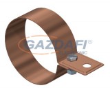 OBO 5350689 301 CU-80 Esőcsatorna-Bilincs 80mm réz