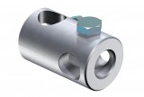 OBO 5408158 101 IT-16 T-Összekötő 16mm-es GFK-felfogórúdhoz 60mm alumínium