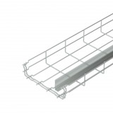 OBO 6006455 GRM-T 55 200 G Grm Rácsos Kábeltálca 1 válaszfallal 55x200x3000mm galvanikusan horganyzott acél
