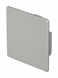 OBO 6022499 WDK HE60060GR Véglezáróelem 60x60mm kőszürke PVC