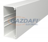 OBO 6027148 WDK60130LGR Fali És Mennyezeti Csatorna fenékperforálással 60x130x2000mm világosszürke PVC