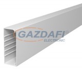 OBO 6027156 WDK60150LGR Fali És Mennyezeti Csatorna fenékperforálással 60x150x2000mm világosszürke PVC