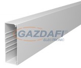 OBO 6027164 WDK60170LGR Fali És Mennyezeti Csatorna fenékperforálással 60x170x2000mm világosszürke PVC