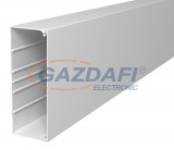 OBO 6027237 WDK80210LGR Fali És Mennyezeti Csatorna fenékperforálással 80x210x2000mm világosszürke PVC