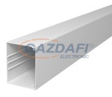 OBO 6027245 WDK100130LGR Fali És Mennyezeti Csatorna fenékperforálással 100x130x2000mm világosszürke PVC