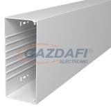 OBO 6027253 WDK100230LGR Fali És Mennyezeti Csatorna fenékperforálással 100x230x2000mm világosszürke PVC