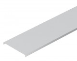 OBO 6052831 DRLU 200 VA4301 Fedél Perforálás Nélkül kábeltálcához és kábellétrához 200x3000mm rozsdamentes acél