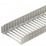 OBO 6059198 MKSM 140 VA4301 Mksm Kábeltálca gyorsösszekötővel, perforált 110x400x3050mm rozsdamentes acél