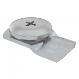 OBO 6065104 AZDR 100 FT Forgóretesz BKK-hoz és AZ-hez, egyoldalas 100mmmm merítetten tűzihorganyzott acél