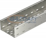 OBO 6098169 WKSG 140 VA 4301 Nagyfesztávú Kábeltálca perforált, fenékbordával 110x400x6000mm rozsdamentes acél