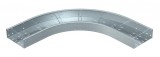 OBO 6098316 WRB 90 150 FS 90°-Os Sarokidom 110-es nagyfesztávú rendszerhez 110x500mm szalaghorganyzott acél