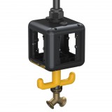 OBO 6109810 VH-4L LG Ellátóegység levegő, fogantyúval, üres 140x140x1100mm grafitszürke poliamid IP20