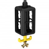 OBO 6109825 VH-8L LG Ellátóegység levegő, fogantyúval, üres 140x140x352mm grafitszürke poliamid IP20