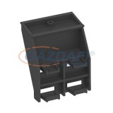 OBO 6116991 DBZ-FLKB Flexkanal Rögzítő Deskbox-hoz fekete
