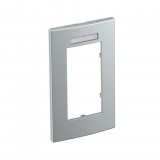 OBO 6119366 AR45-BSF2 AL Takarókeret Modul 45, 2-részes 84x140mm festett alumínium polikarbonát