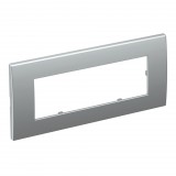 OBO 6119376 AR45-F3 AL Takarókeret Modul 45, 3-részes 84x185mm festett alumínium polikarbonát