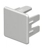 OBO 6183662 WDK HE25025LGR Véglezáróelem 25x25mm világosszürke PVC